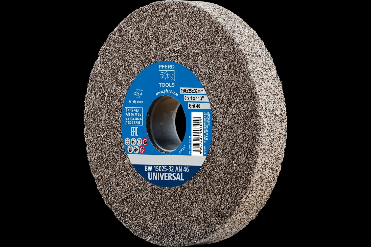 Disc de șlefuire (polizor de banc / universal) BW 15025-32 AN 46 UNIVERSAL