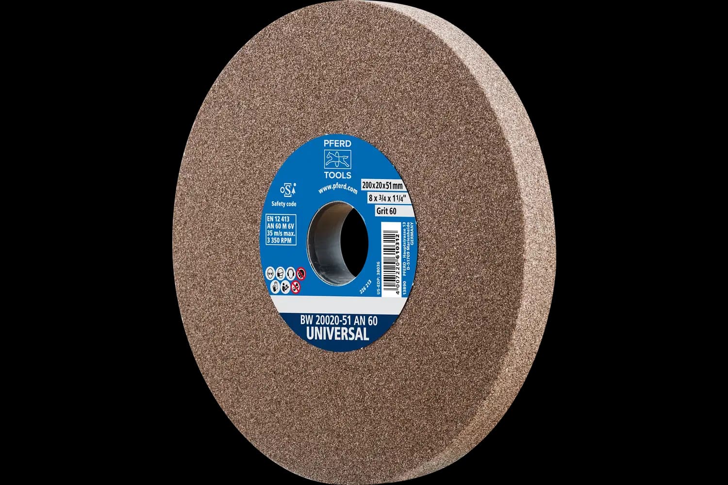 Disc de șlefuire (polizor de banc / universal) BW 20020-51 AN 60 UNIVERSAL