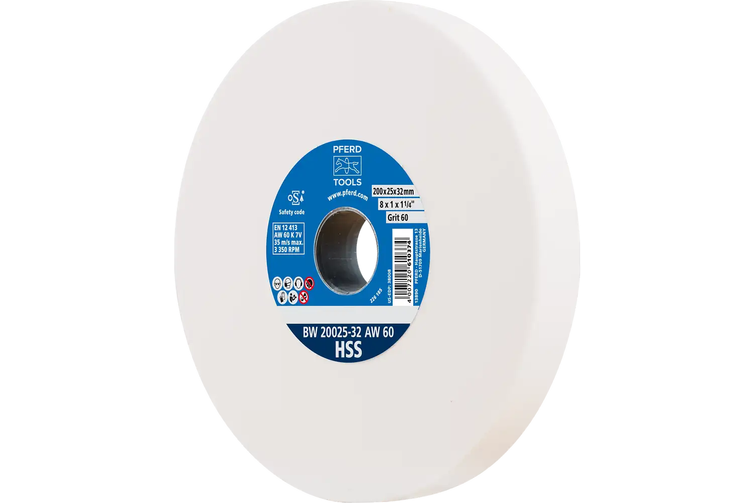 Disc de șlefuire (polizor de banc / universal) BW 20025-51 AW 60 HSS