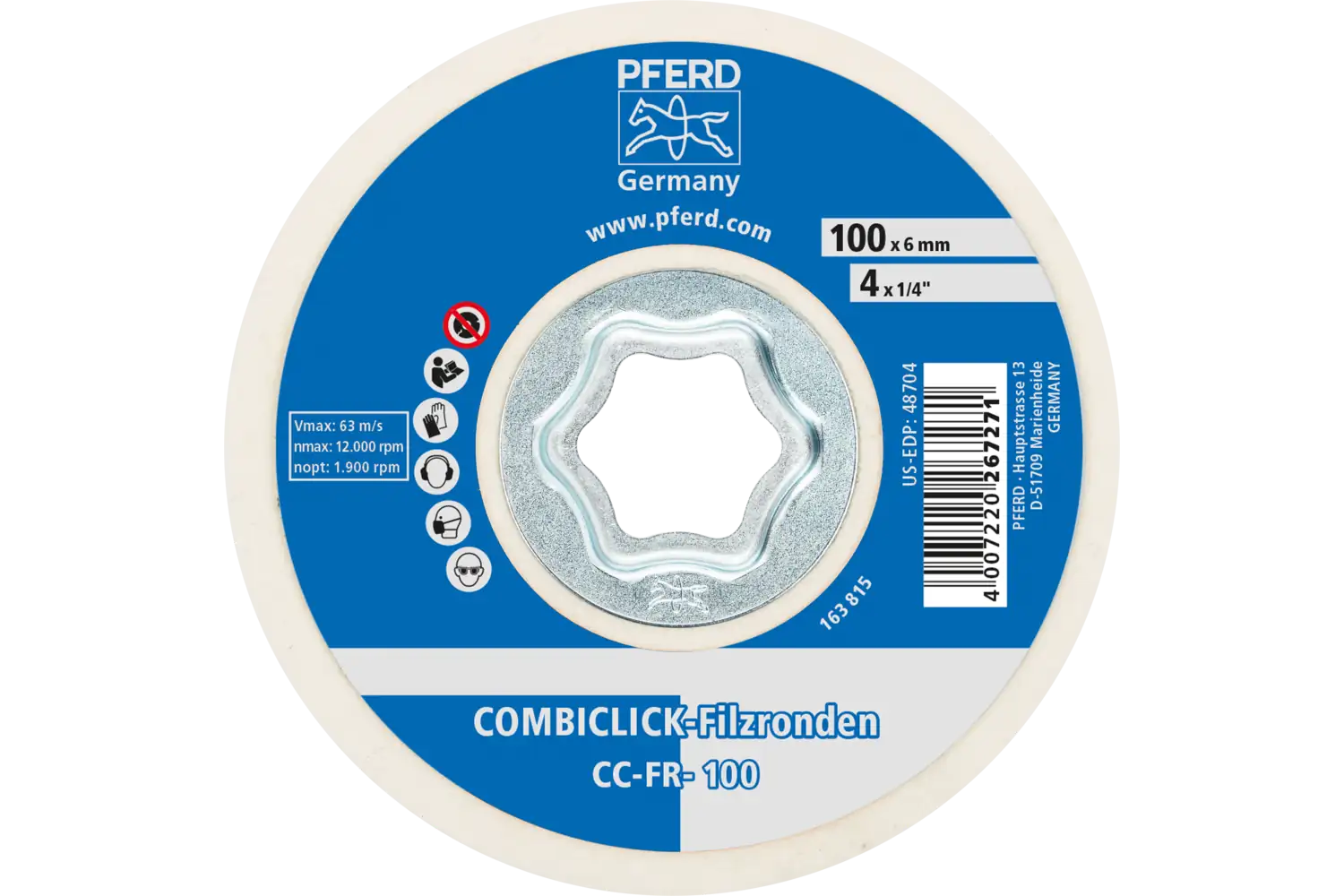 Felt Disc Cc-Fr CC-FR 100 2