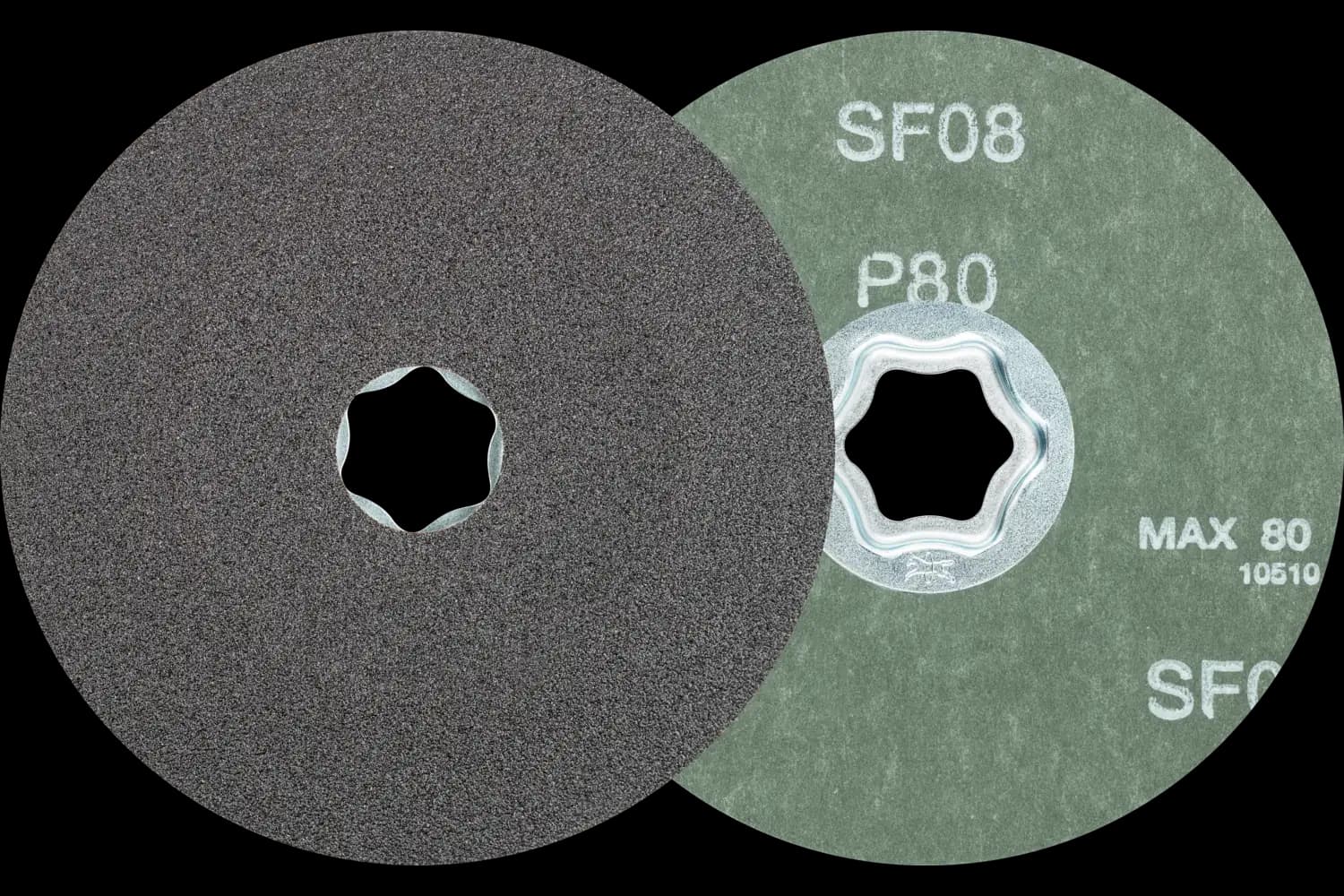 Disc abraziv din fibră (disc Fiber) CC-FS 115 SiC 80