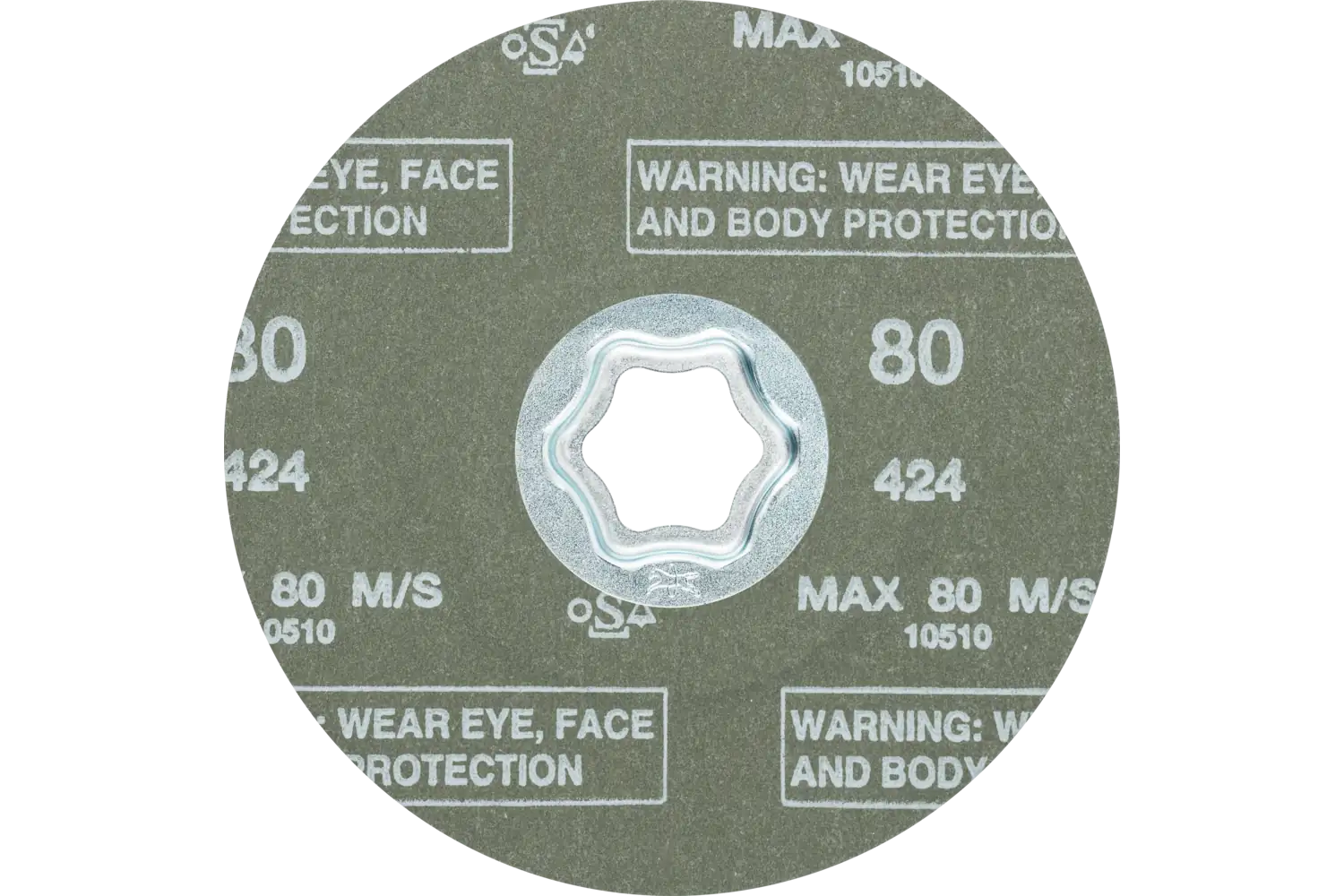 Disc abraziv din fibră (disc Fiber) CC-FS 115 Z 80 3