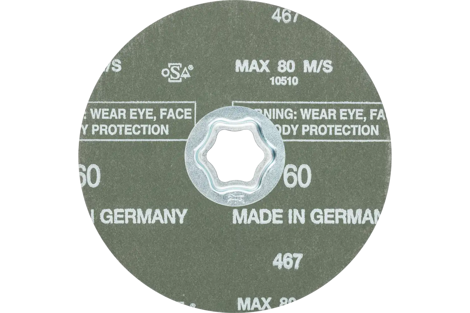 Disc abraziv din fibră (disc Fiber) CC-FS 125 A-COOL 60 3