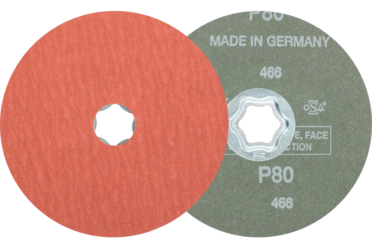 Disc abraziv din fibră (disc Fiber) CC-FS 125 A-COOL 80