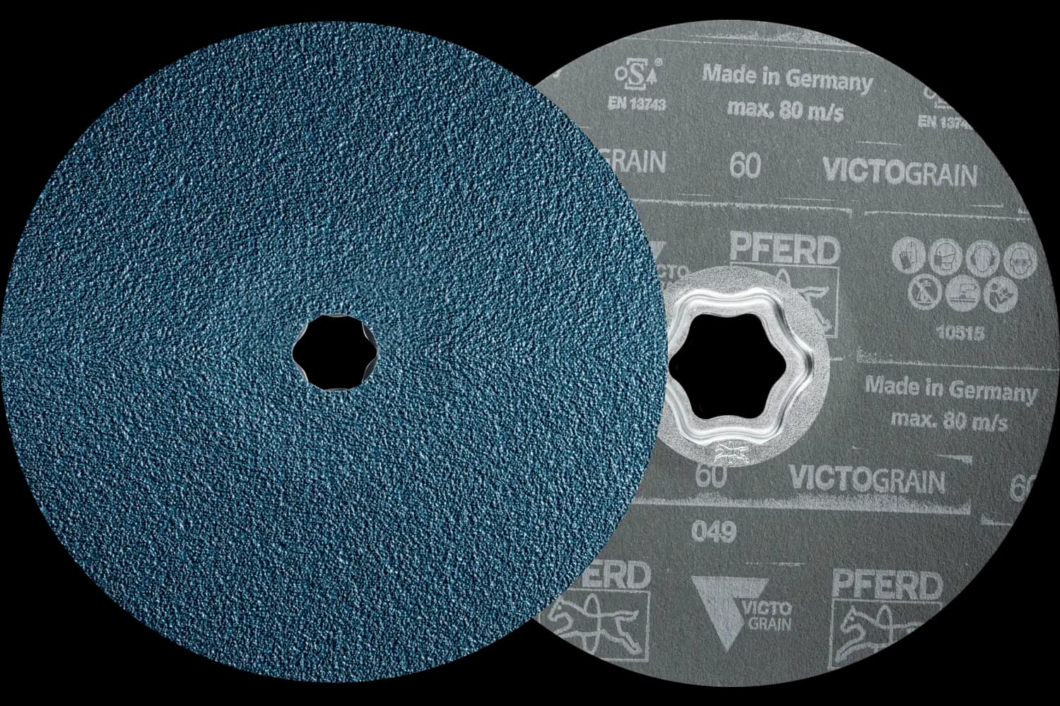 Disc abraziv de șlefuire CC-FS 180 VICTOGRAIN 60