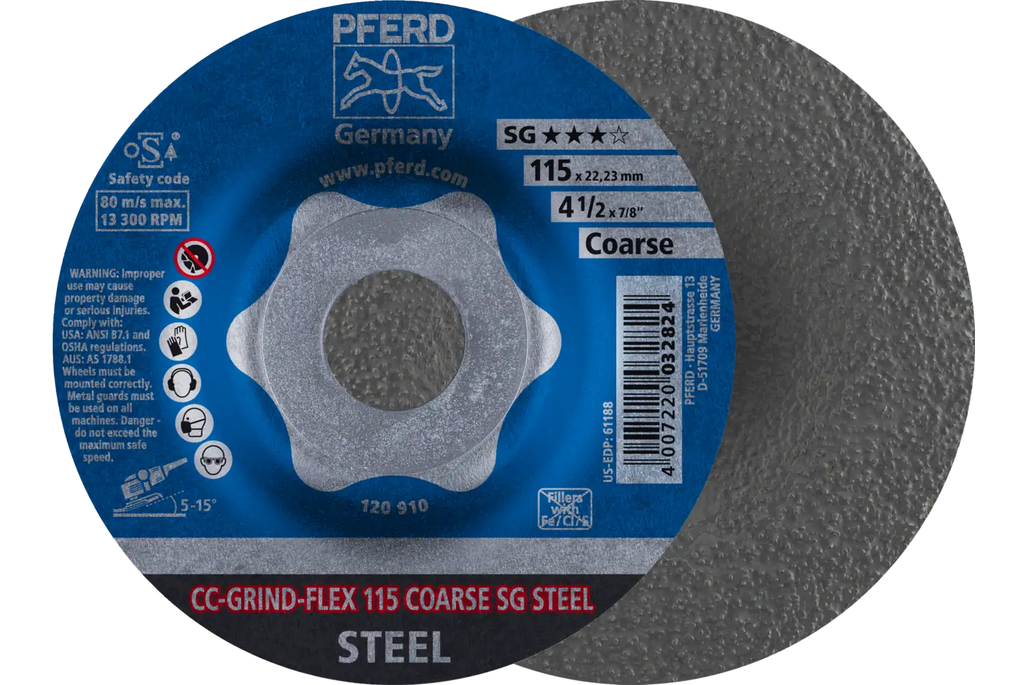 Cc-Grind Flex CC-GRIND FLEX 115 SG STEEL COARSE