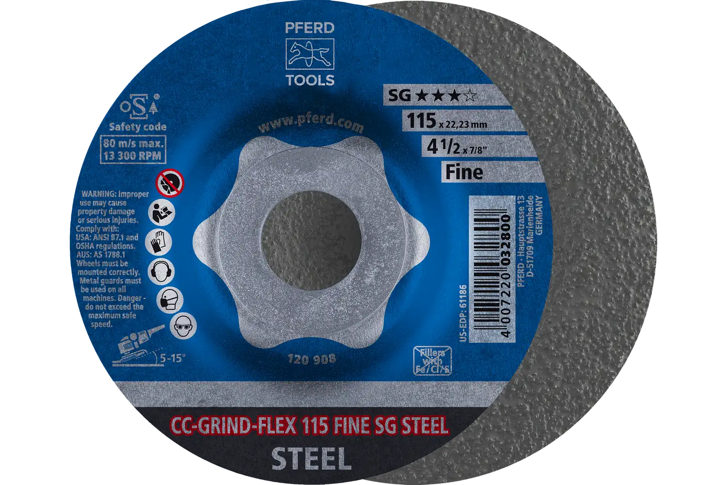 Cc-Grind Flex CC-GRIND FLEX 115 SG STEEL FINE