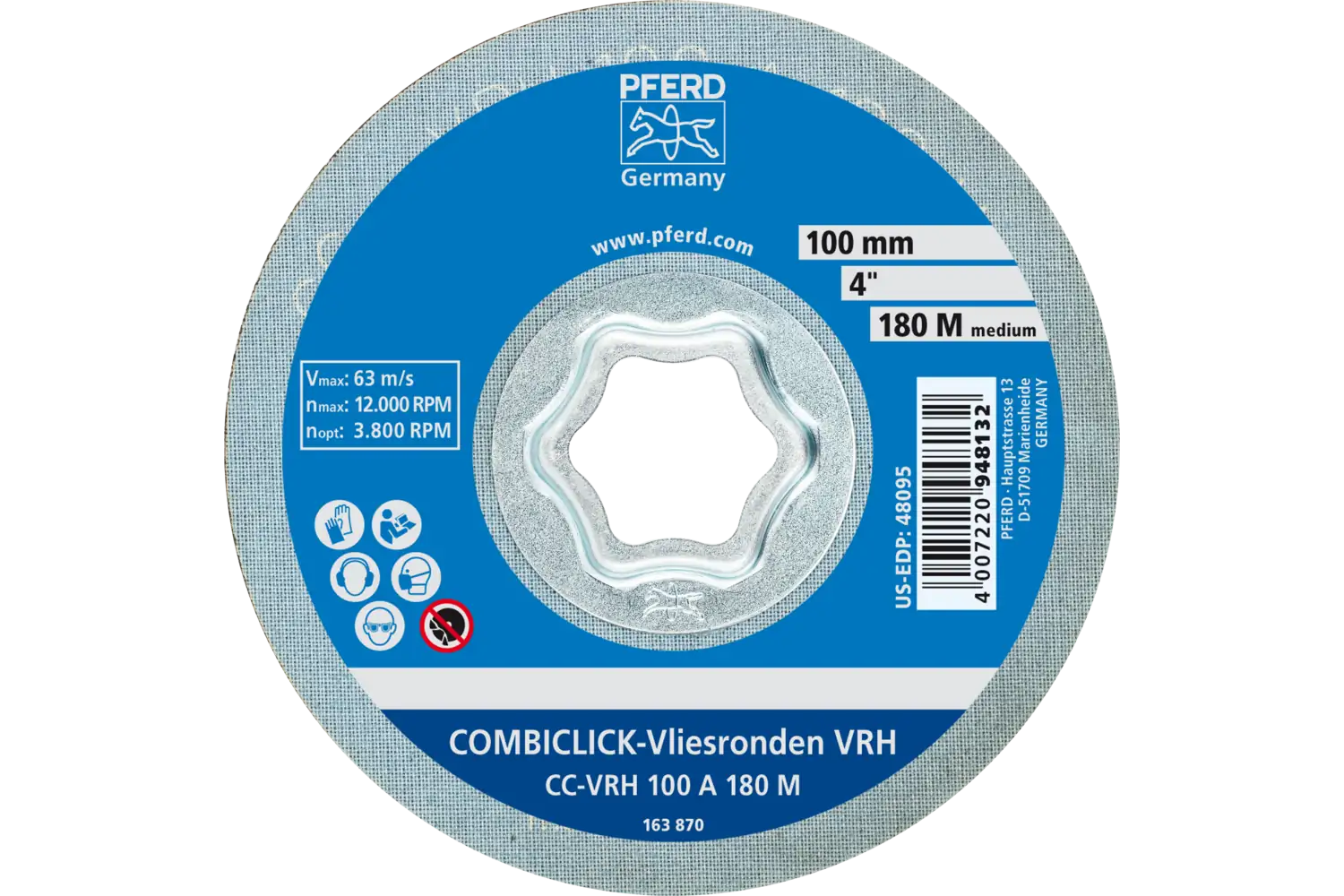Non Woven Discs Cc-Vrh CC-VRH 100 A 180 M 3