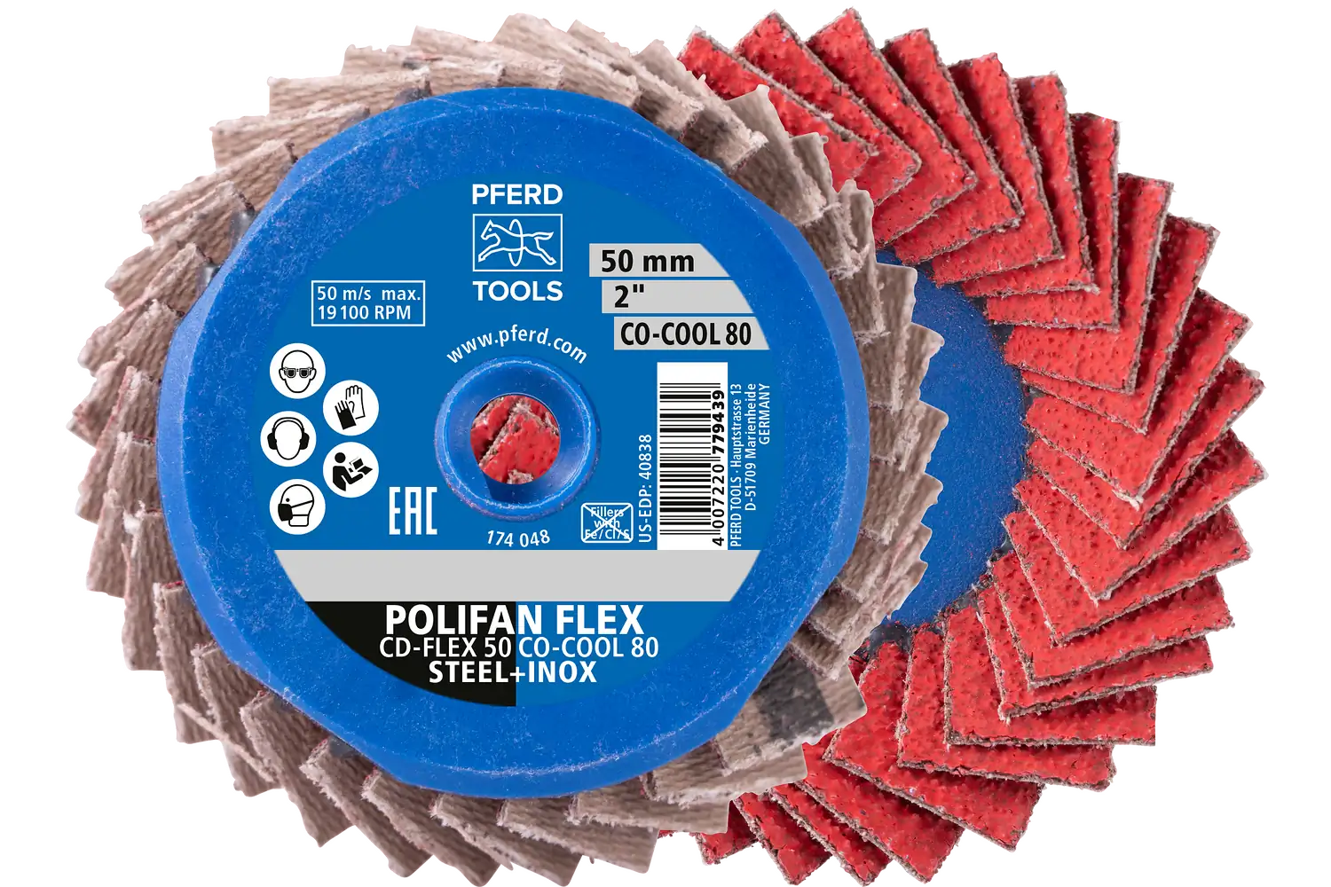 Disc lamelar frontal (POLIFAN) CD-FLEX 50 CO-COOL 60