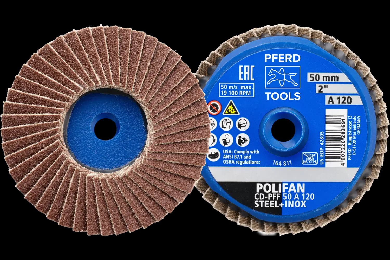 Cd-Mini-Flap Disc Cd-Pff CD PFF 50 A 120