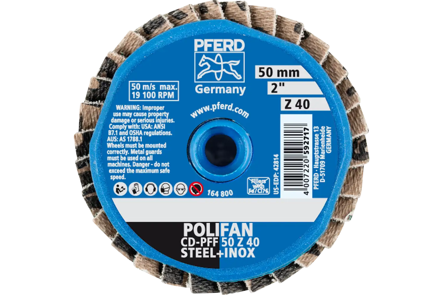 Cd-Mini-Flap Disc Cd-Pff CD PFF 50 Z 40 3