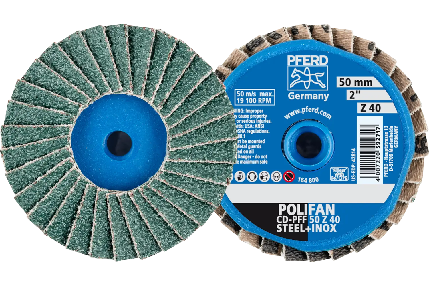 Cd-Mini-Flap Disc Cd-Pff CD PFF 50 Z 40