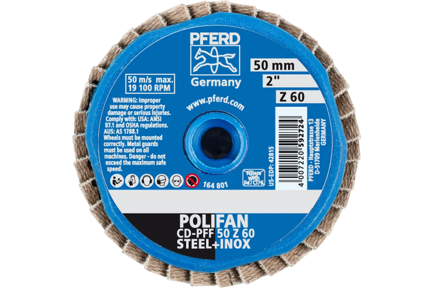 Cd-Mini-Flap Disc Cd-Pff CD PFF 50 Z 60 3