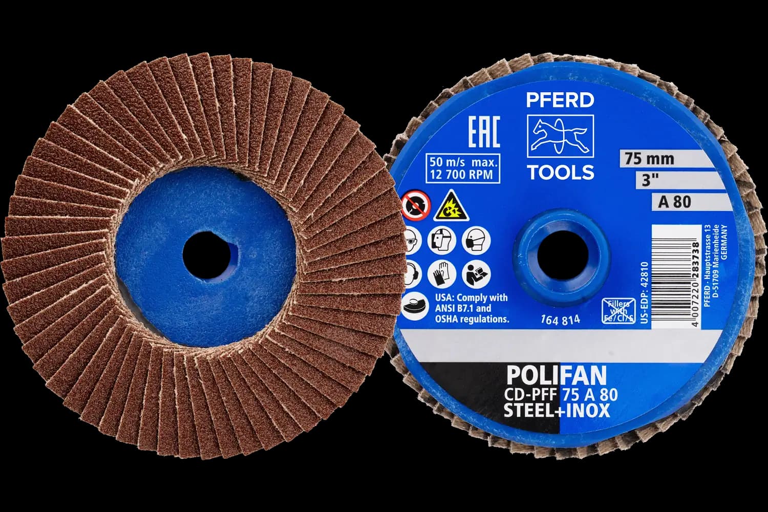 Cd-Mini-Flap Disc Cd-Pff CD PFF 75 A 80