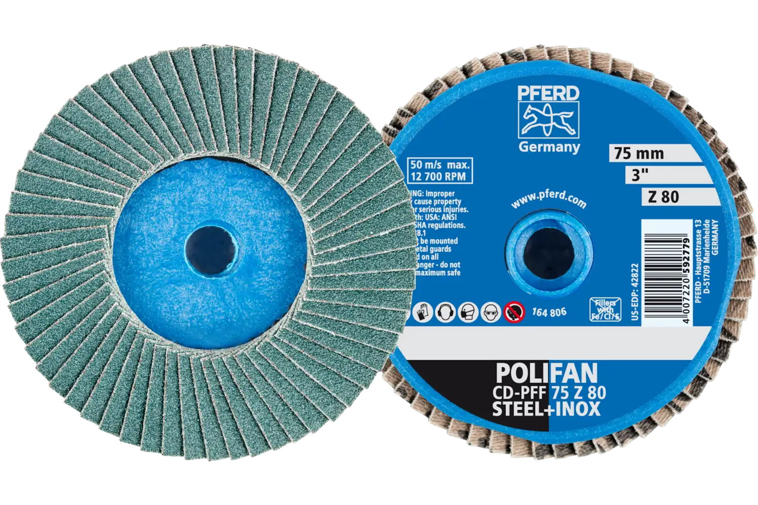 Cd-Mini-Flap Disc Cd-Pff CD PFF 75 Z 80