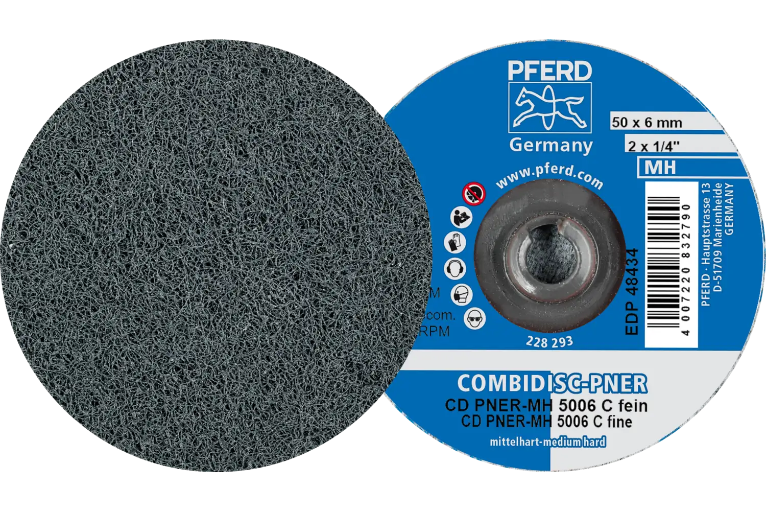 Disc abraziv cu prindere rapidă (sistem COMBIDISC) CD PNER-MH 5006 SiC F