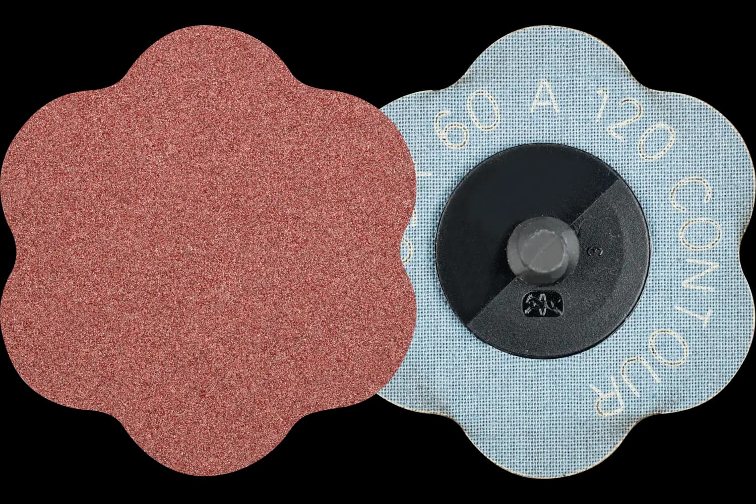 Disc abraziv cu prindere rapidă (sistem CDR/CD) CDR 60 A 120 CONTOUR