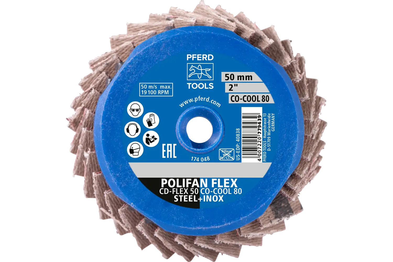 Disc abraziv cu prindere rapidă (sistem COMBIDISC) CDR-FLEX 50 CO-COOL 120 3