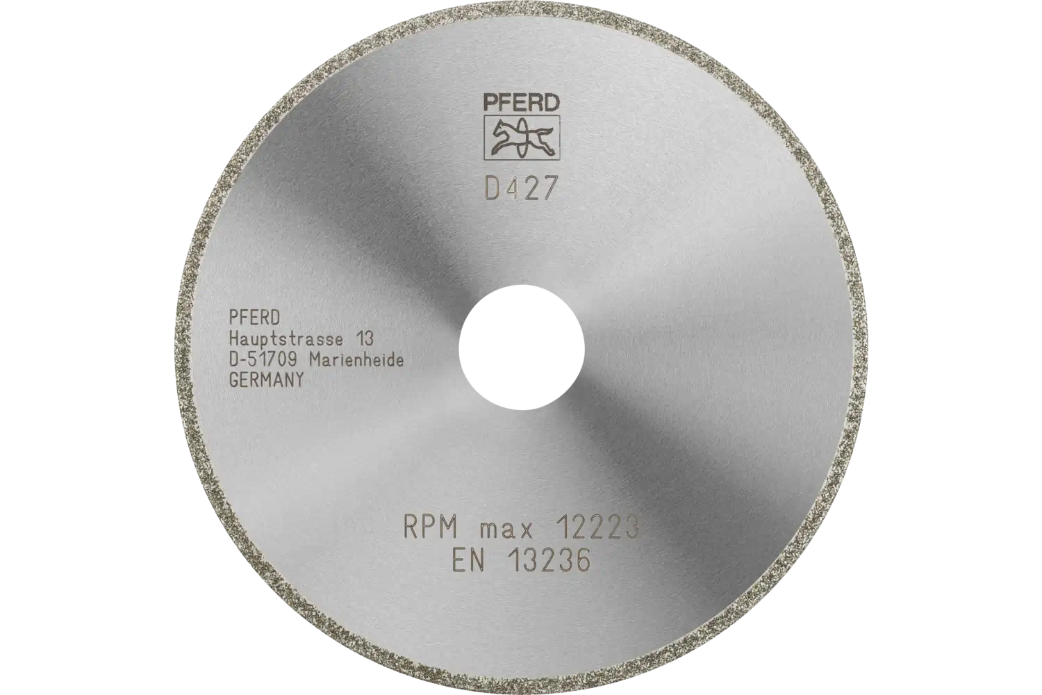 Disc de debitat diamantat D1A1R 125-2-22,23 D 427 GAD