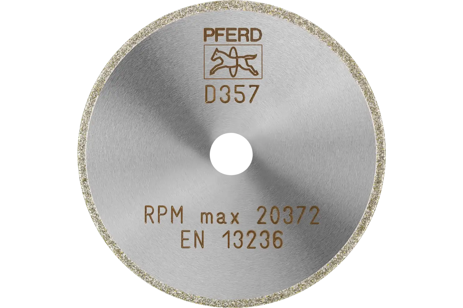 Disc de debitat diamantat D1A1R 75-2-10 D 357 GAD