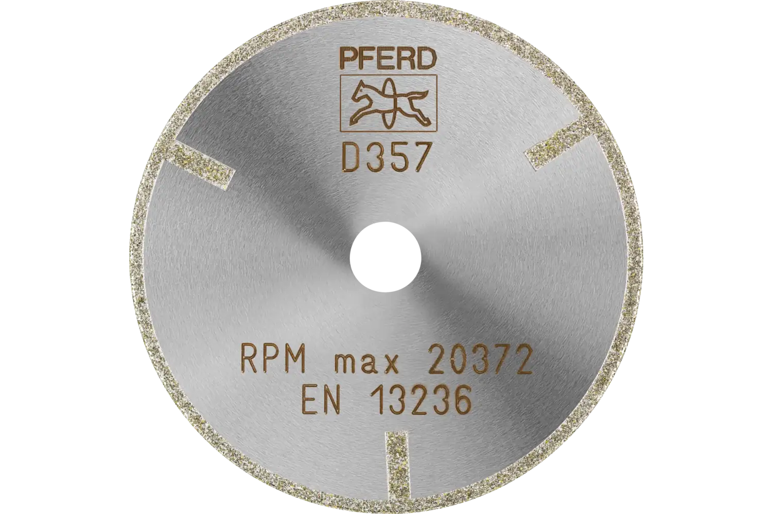 Disc de debitat diamantat D1A1R 75-2-10 D 357 GAG