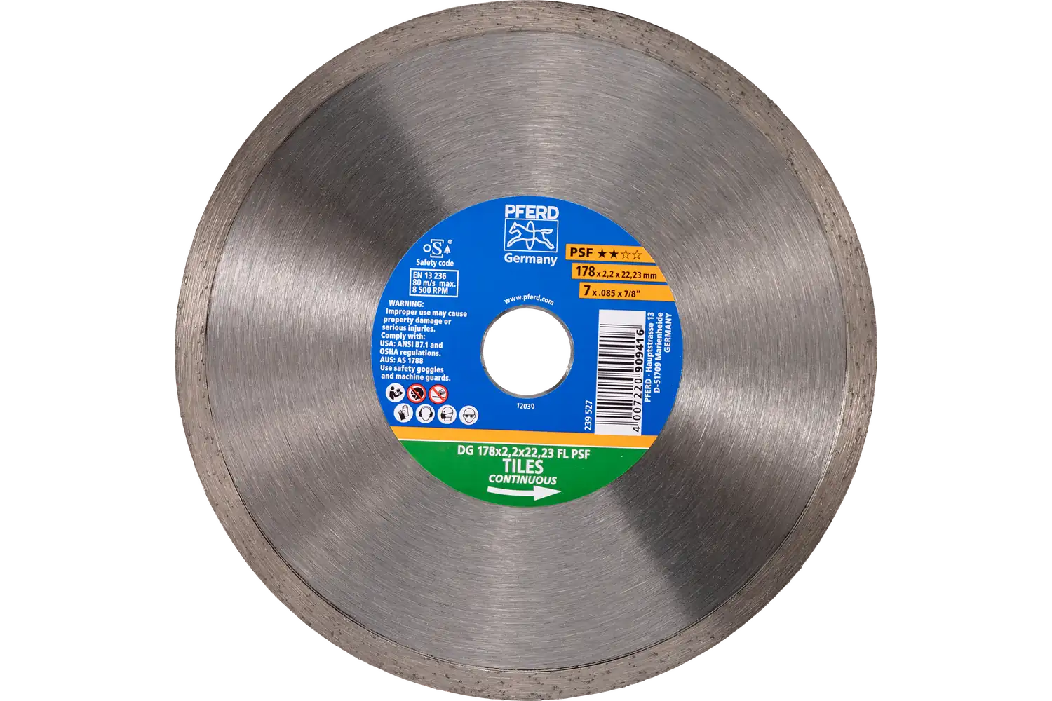 Disc diamantat de debitat / Lamă diamantată DG 150 x 2.2 x 22.23 FL PSF