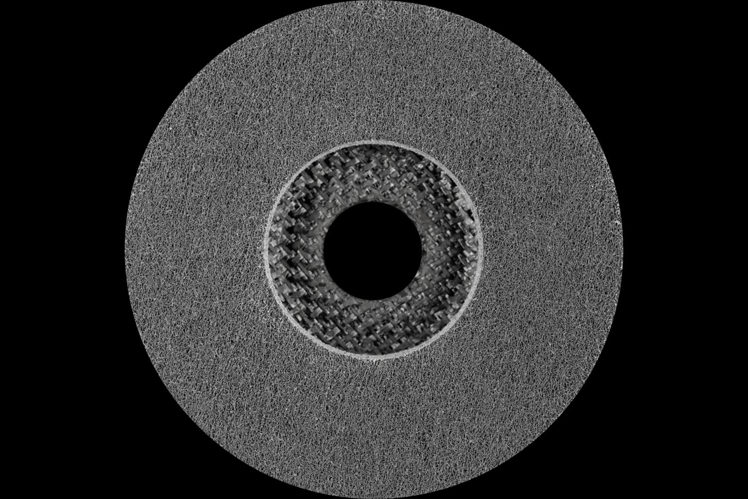 Corp abraziv nețesut cu tijă (POLINOX) DISC PNER-MH 115-22,2 SiC F 2