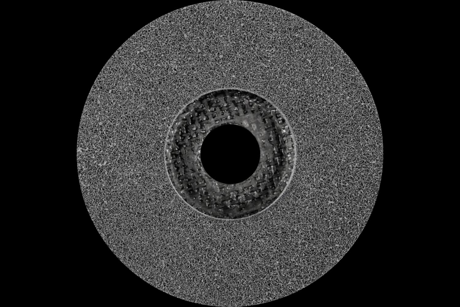 Corp abraziv nețesut cu tijă (POLINOX) DISC PNER-W 115-22,2 SiC F 2