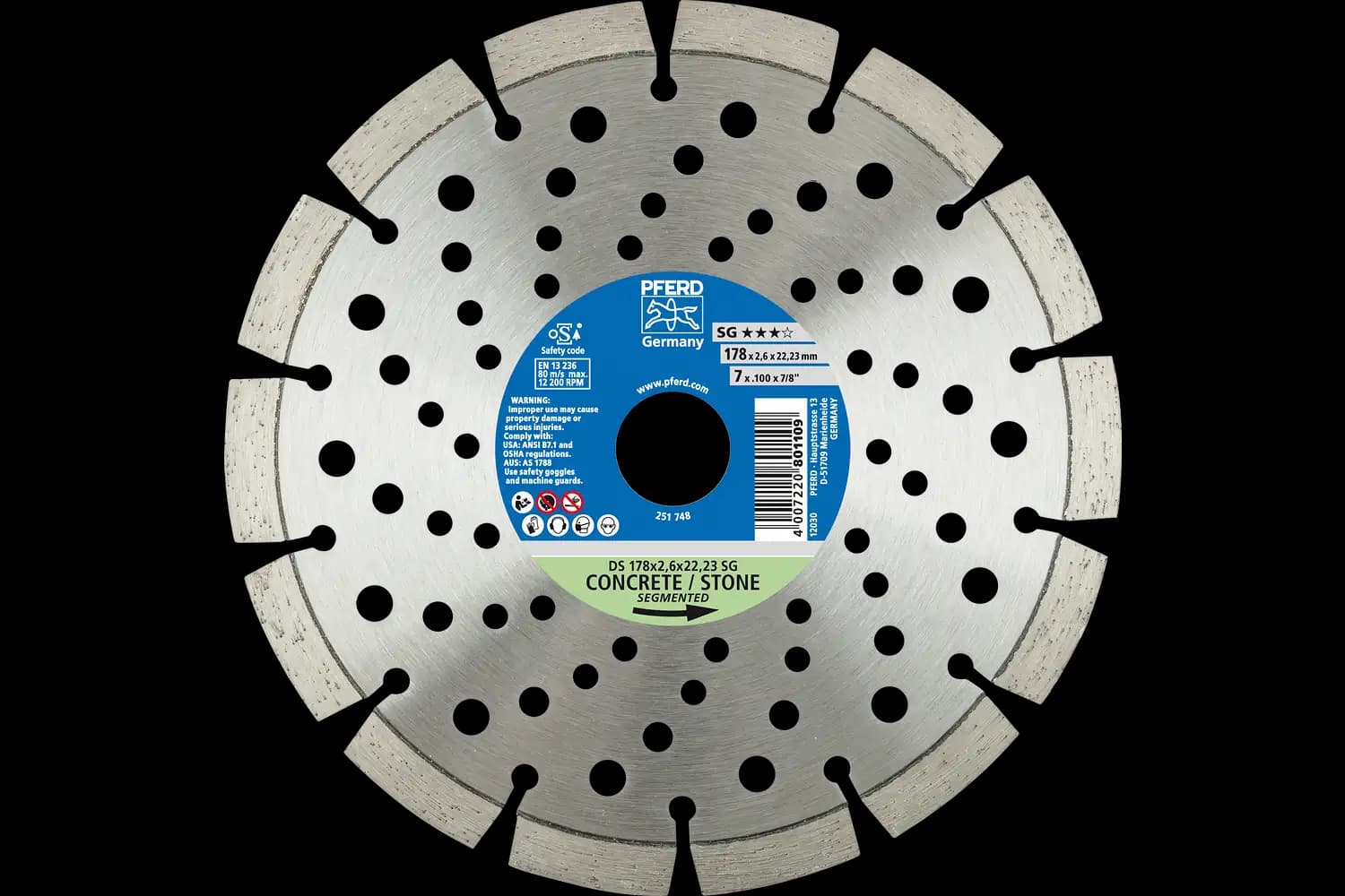 Disc de debitat diamantat DS 150 x 2.2 x 22.23 SG