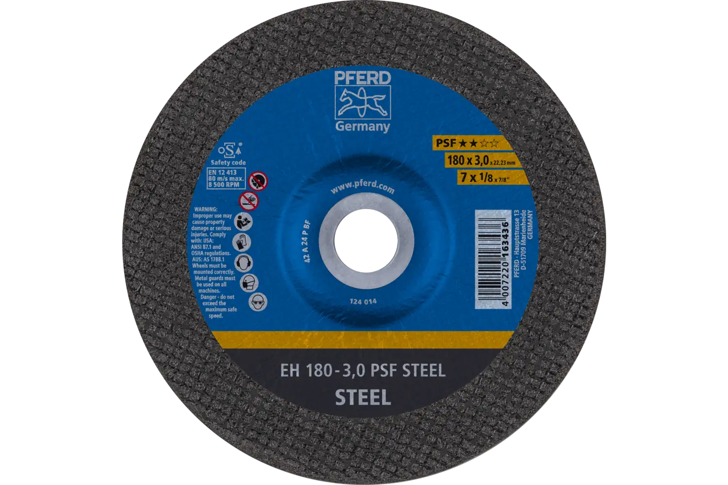 Disc de debitat (tăiere) EH 180-3,0 PSF STEEL