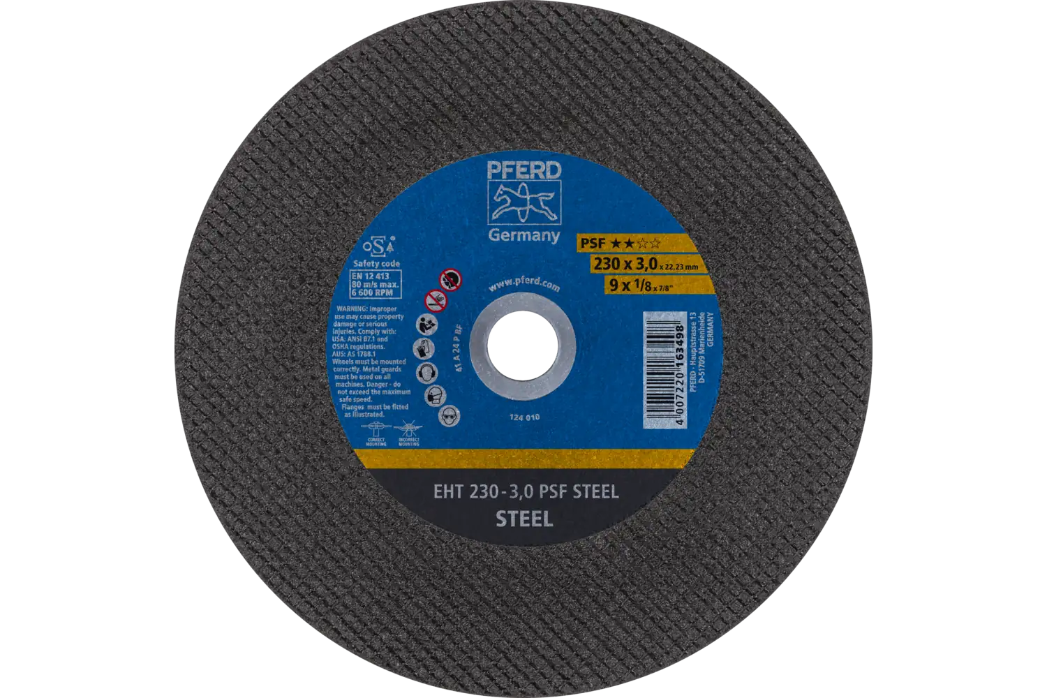 Disc de debitat (tăiere) EHT 230-3,0 PSF STEEL (5)