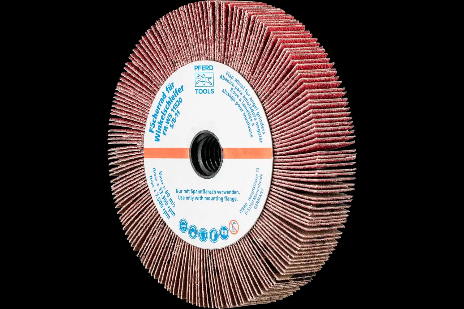 Corp abraziv lamelar cu tijă (perie lamelară) FR WS 11520 5/8-11 CO-COOL 80