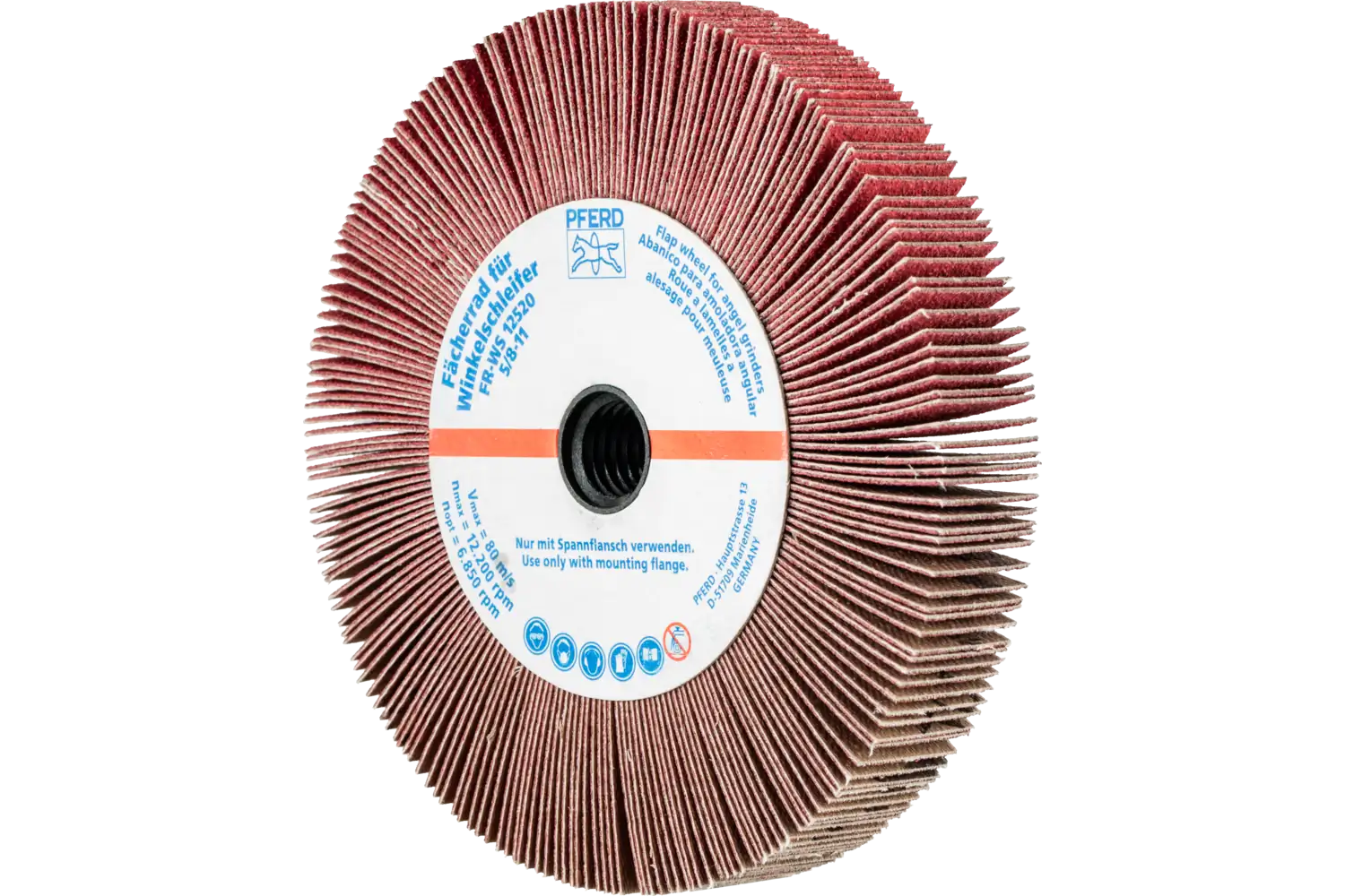 Corp abraziv lamelar cu tijă (perie lamelară) FR WS 12520 5/8-11 CO-COOL 120