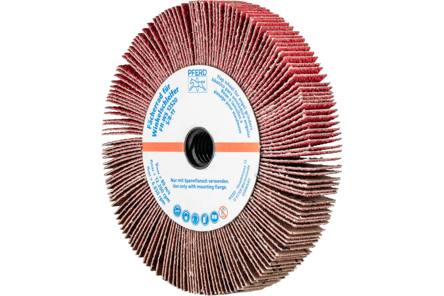 Corp abraziv lamelar cu tijă (perie lamelară) FR WS 12520 5/8-11 CO-COOL 60