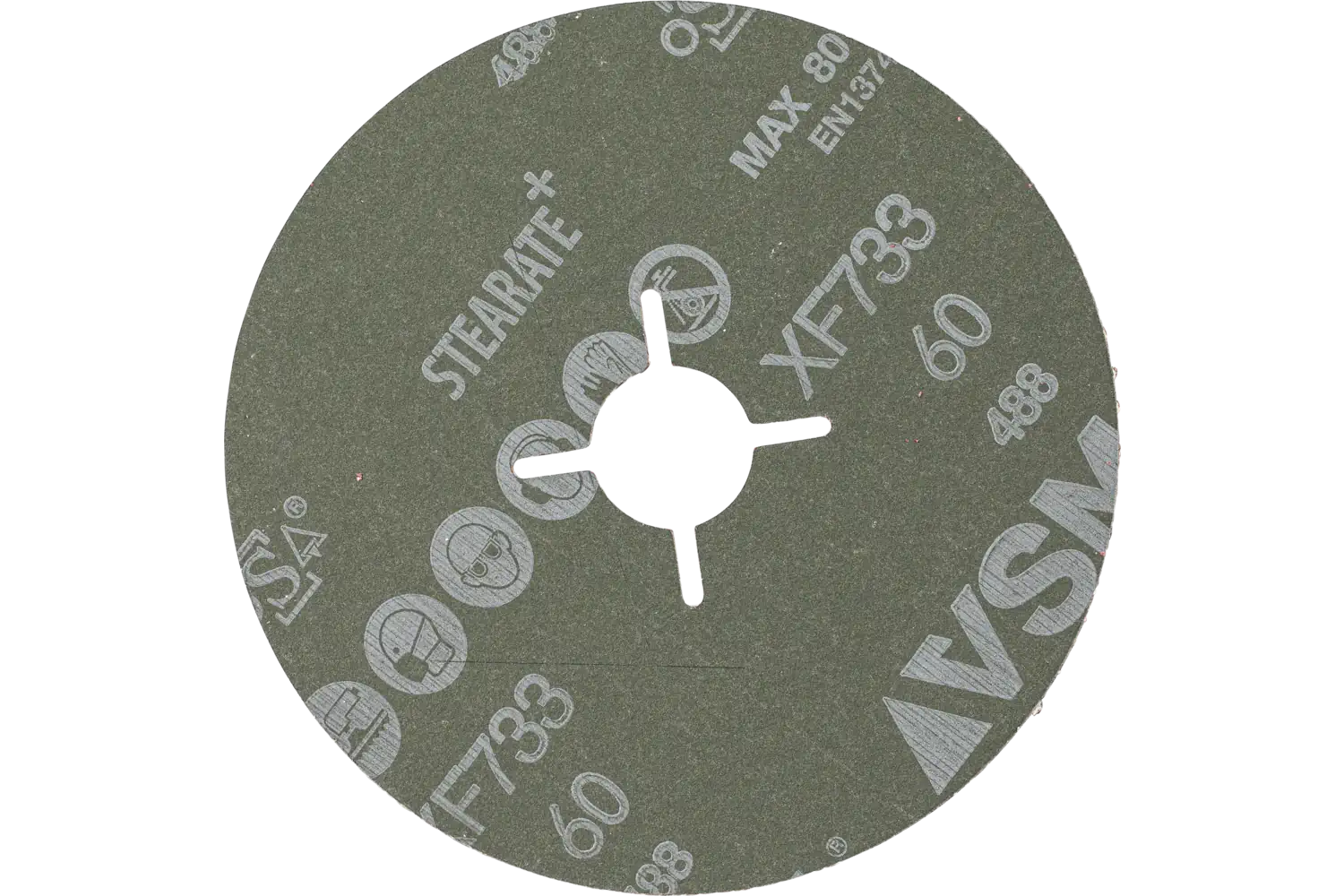 Disc abraziv de șlefuire FS 125-22 CO-ALU 60