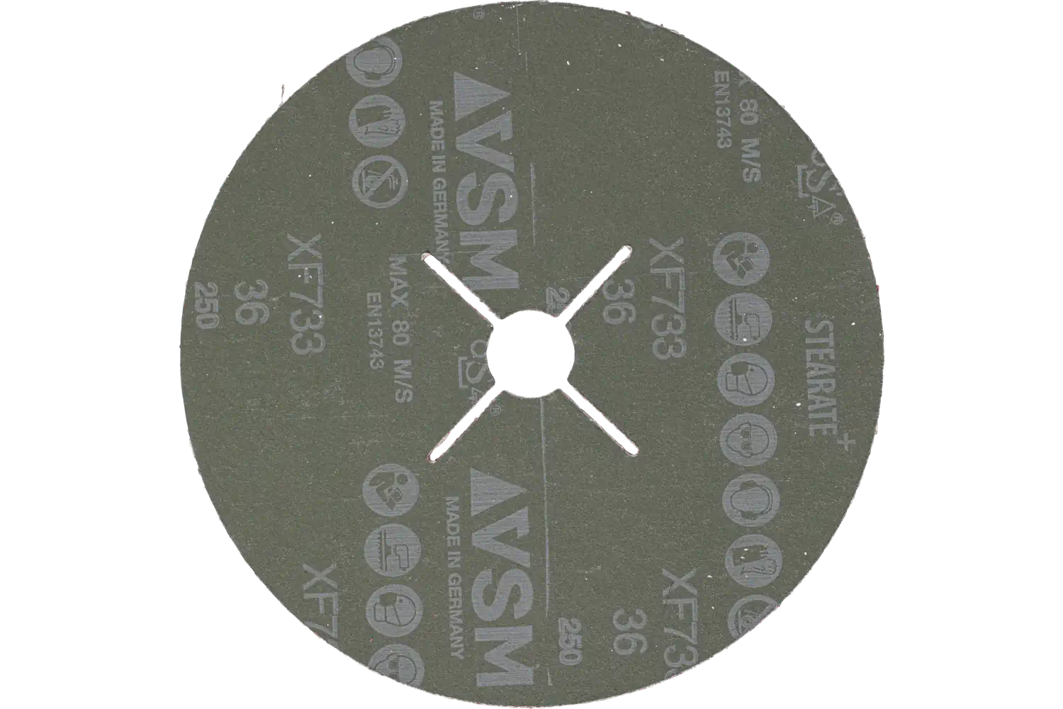 Disc abraziv de șlefuire FS 180-22 CO-ALU 36