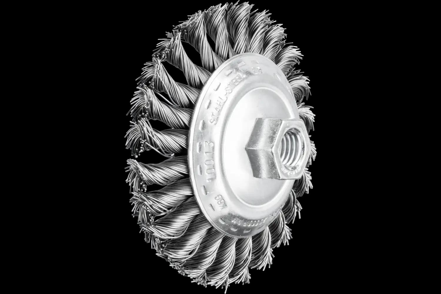 Perie industrială din sârmă de oțel KBG 10013/M14 ST 0,50