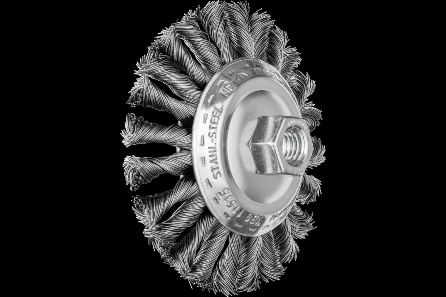 Perie industrială din sârmă de oțel KBG 11515/M14 CT ST 0,50