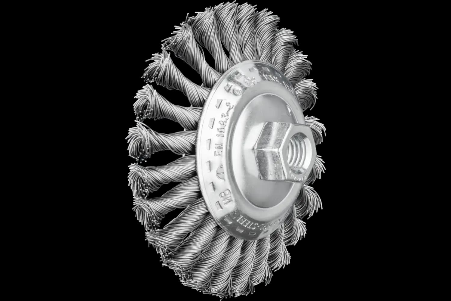 Perie industrială din sârmă de oțel KBG 11515/M14 ST 0,50