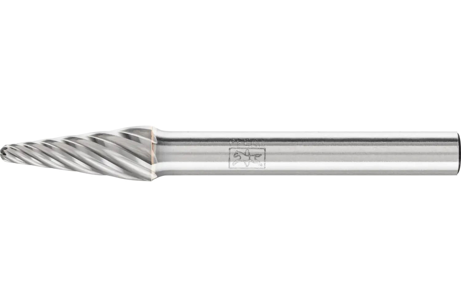 Freză biax din carbură metalică, formă conică rotunjită (KEL) KEL 0820/6 INOX