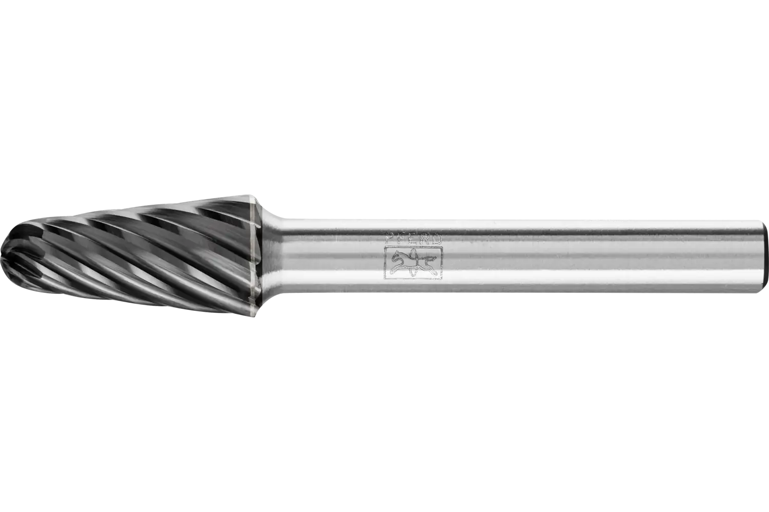 Freză biax din carbură metalică, formă conică rotunjită (KEL) KEL 1020/6 INOX HC-STS