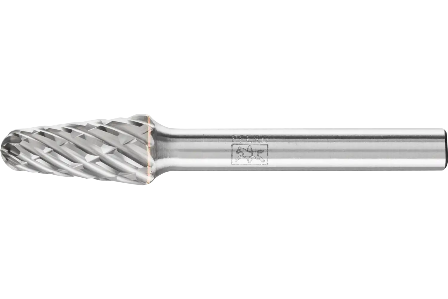 Freză biax din carbură metalică, formă conică rotunjită (KEL) KEL 1020/6 STEEL