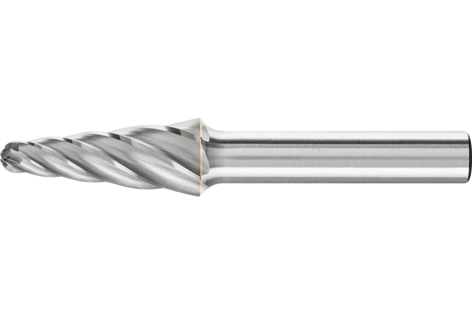 Freză biax din carbură metalică, formă conică rotunjită (KEL) KEL 1230/8 ALU