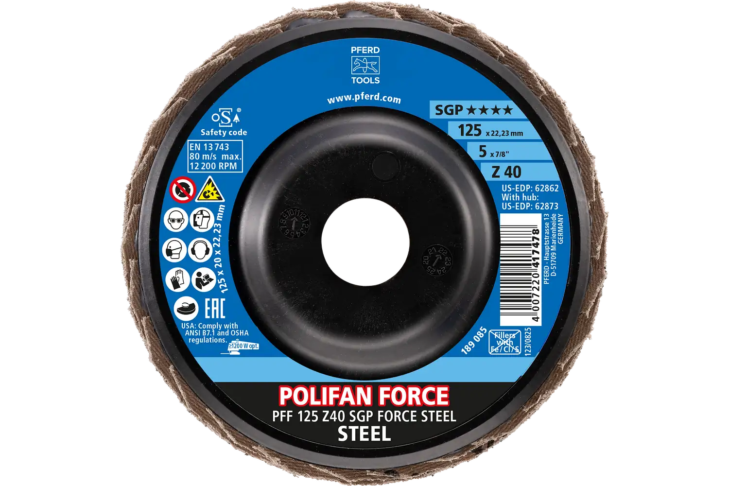 Pff PFF 125 Z 40 SGP FORCE STEEL 2