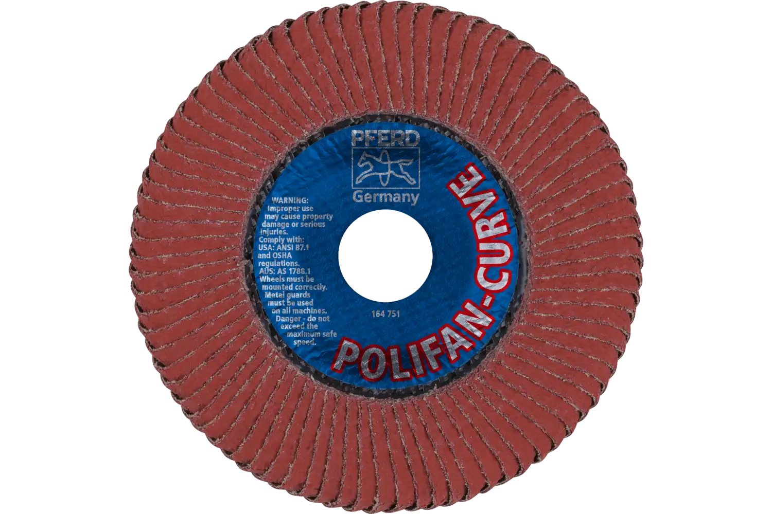 Disc lamelar frontal (POLIFAN) PFR 125-L A 40 SGP CURVE ALU 2