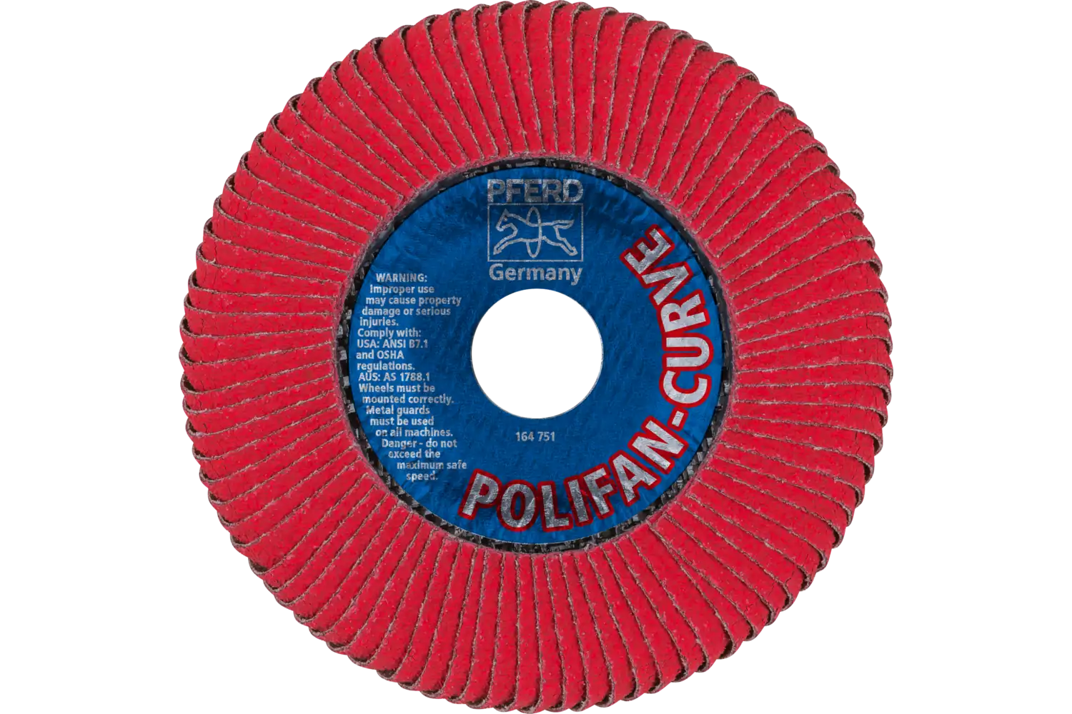Disc lamelar frontal (POLIFAN) PFR 125-L CO 60 SGP CURVE STEELOX 3