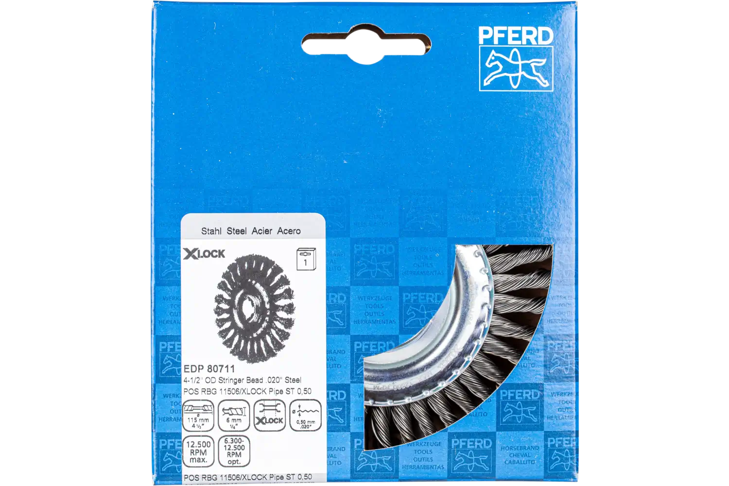 POS RBG 12506/X-LOCK PIPE ST 0,50 2