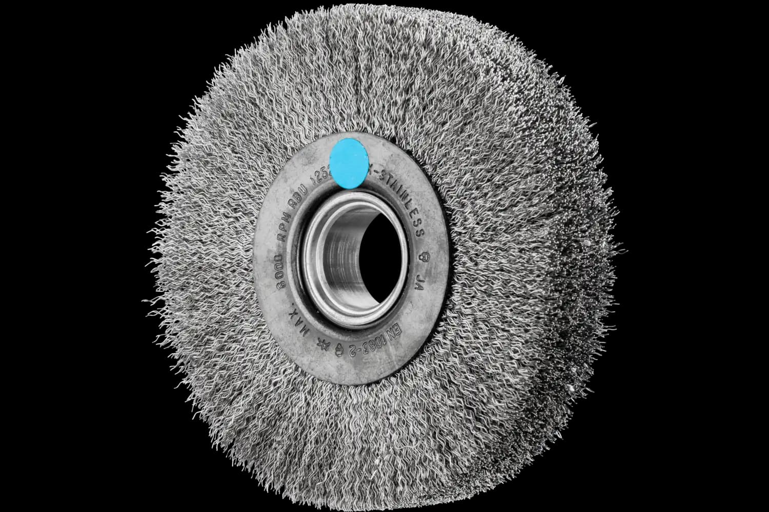 Perie circulară din sârmă de oțel POS RBU 12528/14,0 INOX 0,30