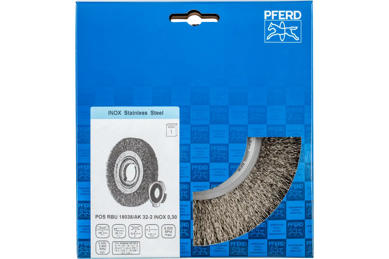 POS RBU 18038/AK32-2 INOX 0,30 2