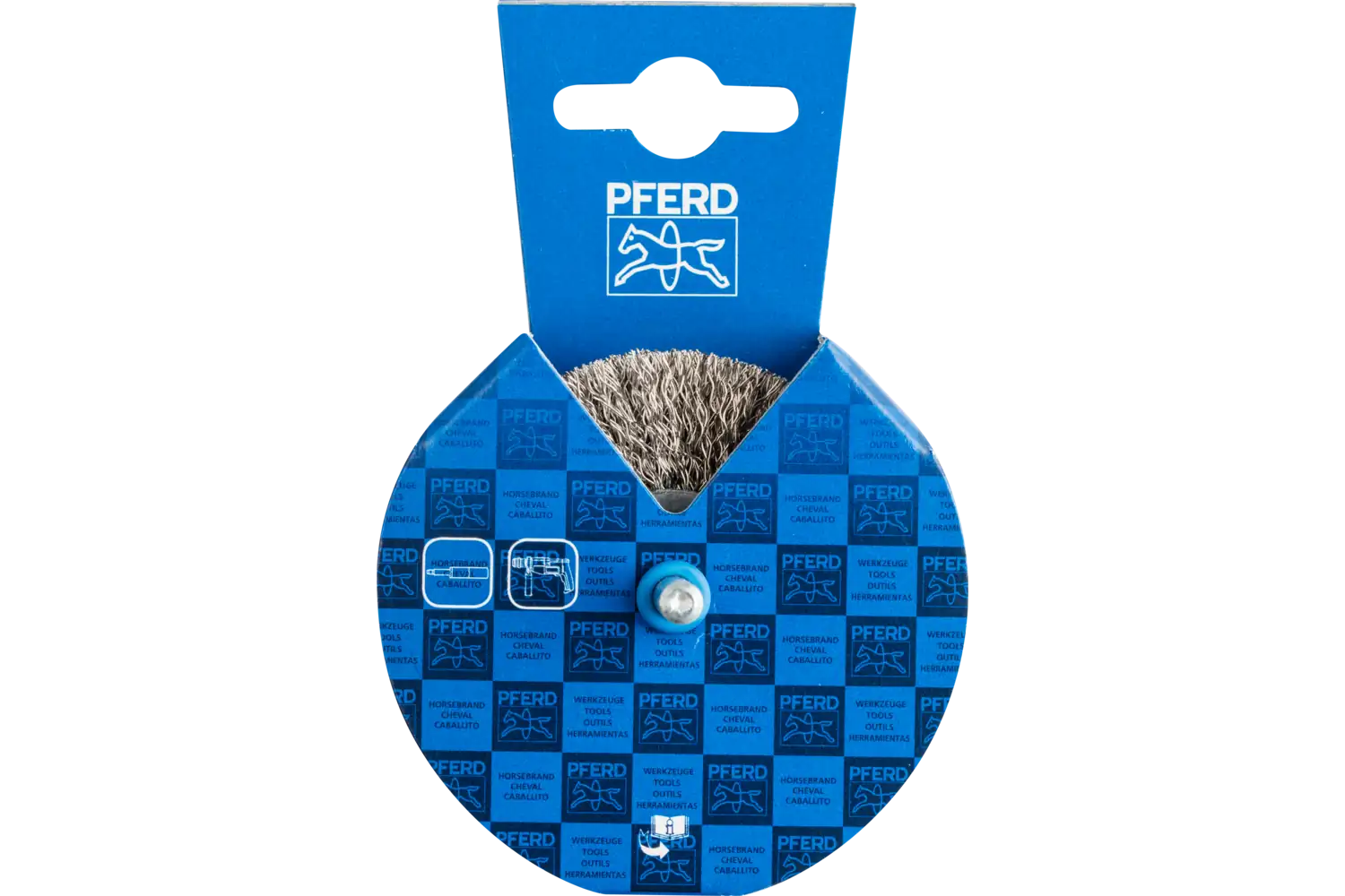 Perie circulară din sârmă de oțel POS RBU 7015/6 INOX 0,30